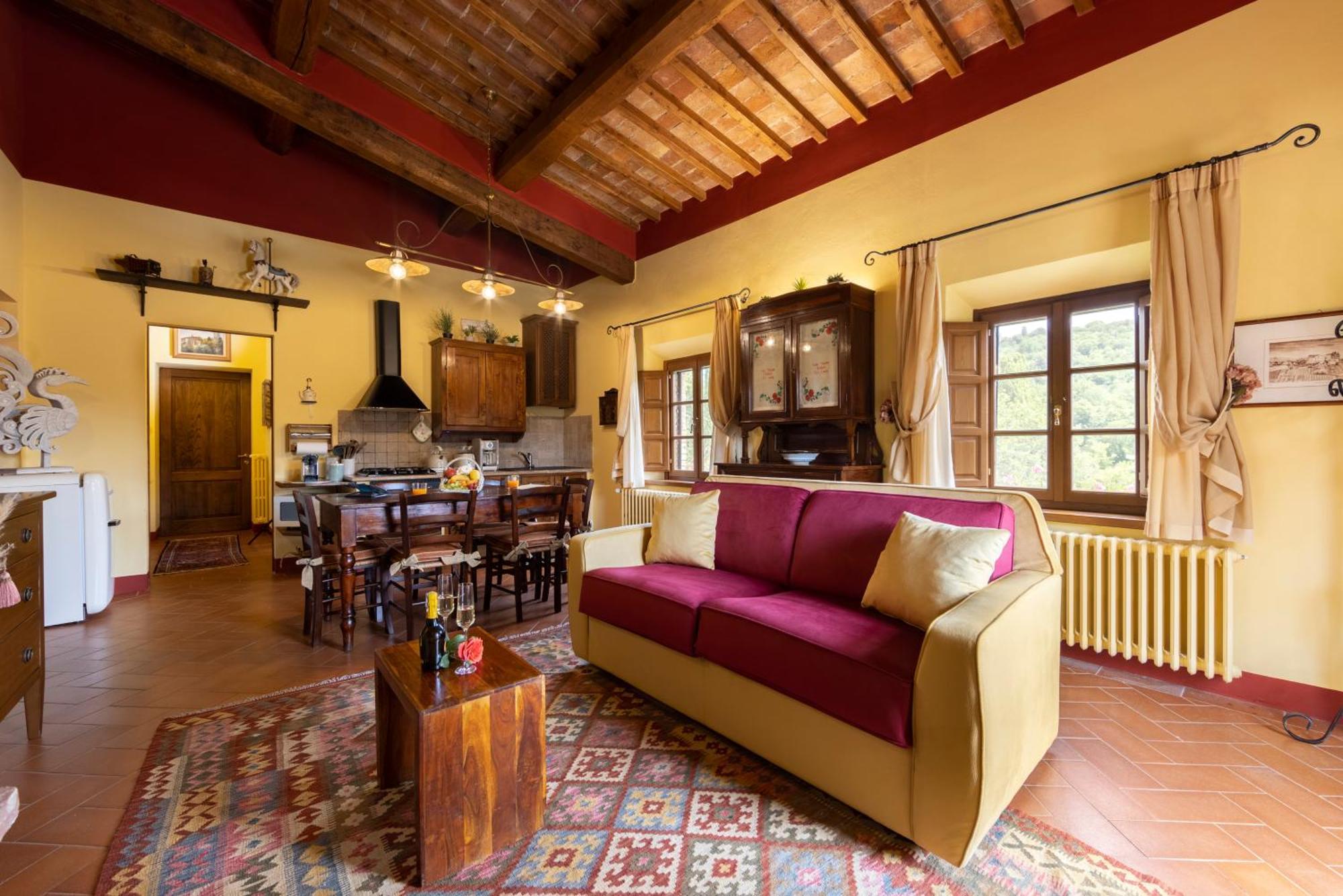 Podere La Casina Country Chic Rigomagno Zewnętrze zdjęcie
