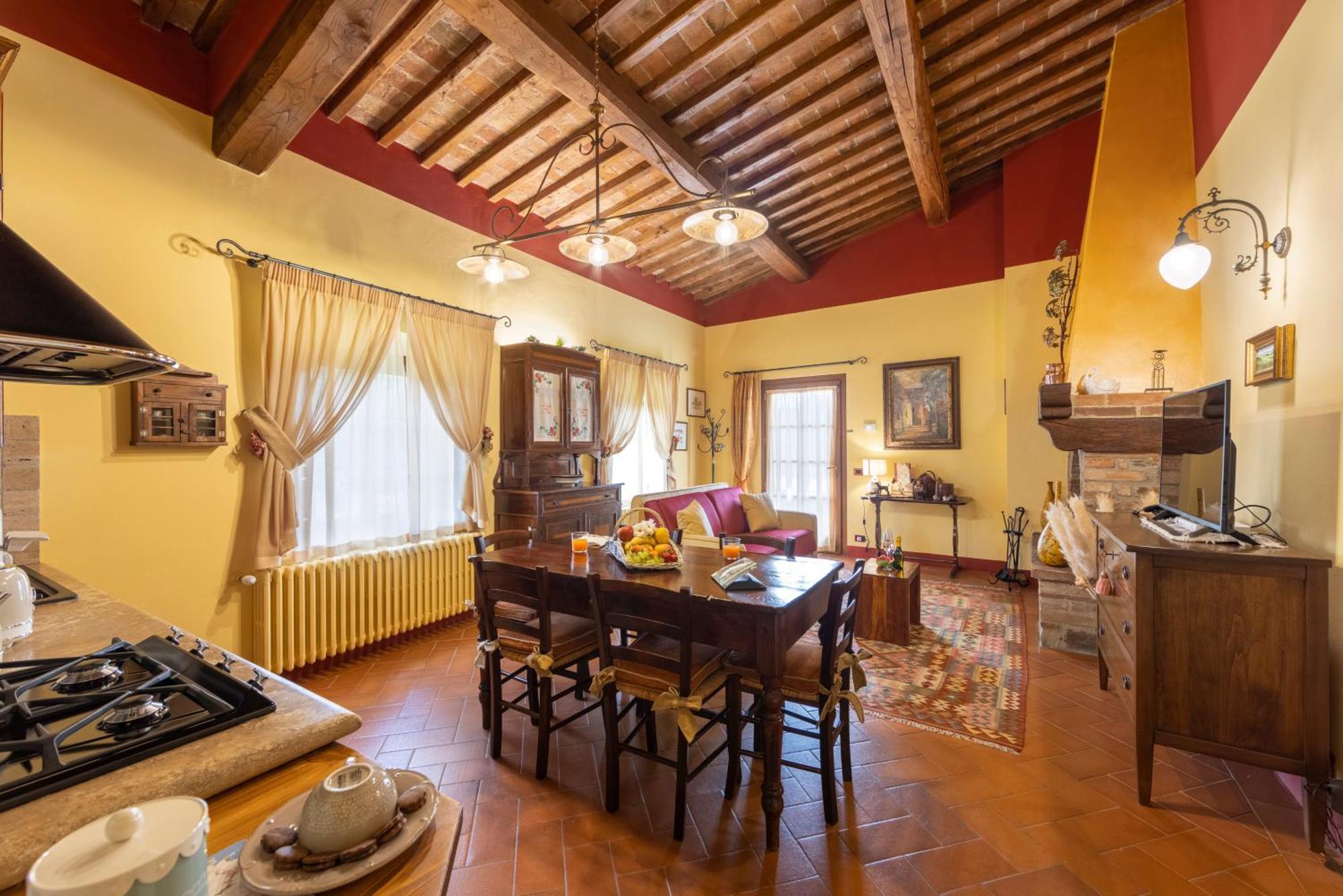Podere La Casina Country Chic Rigomagno Zewnętrze zdjęcie