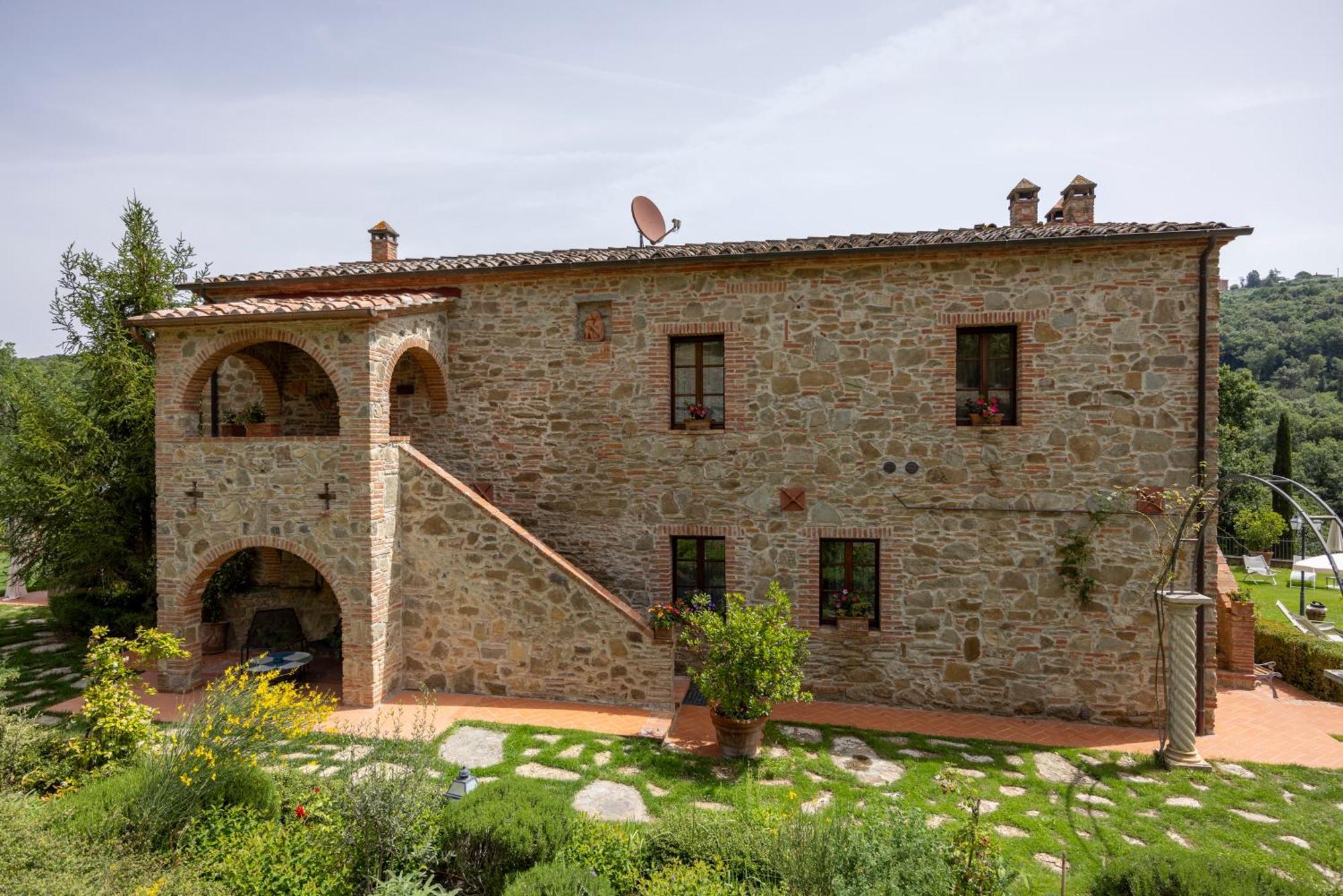 Podere La Casina Country Chic Rigomagno Zewnętrze zdjęcie