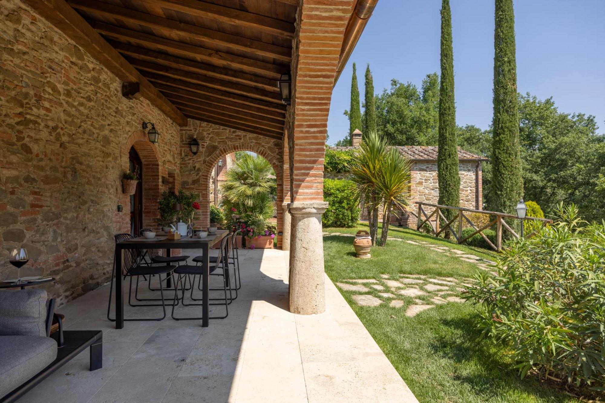 Podere La Casina Country Chic Rigomagno Zewnętrze zdjęcie