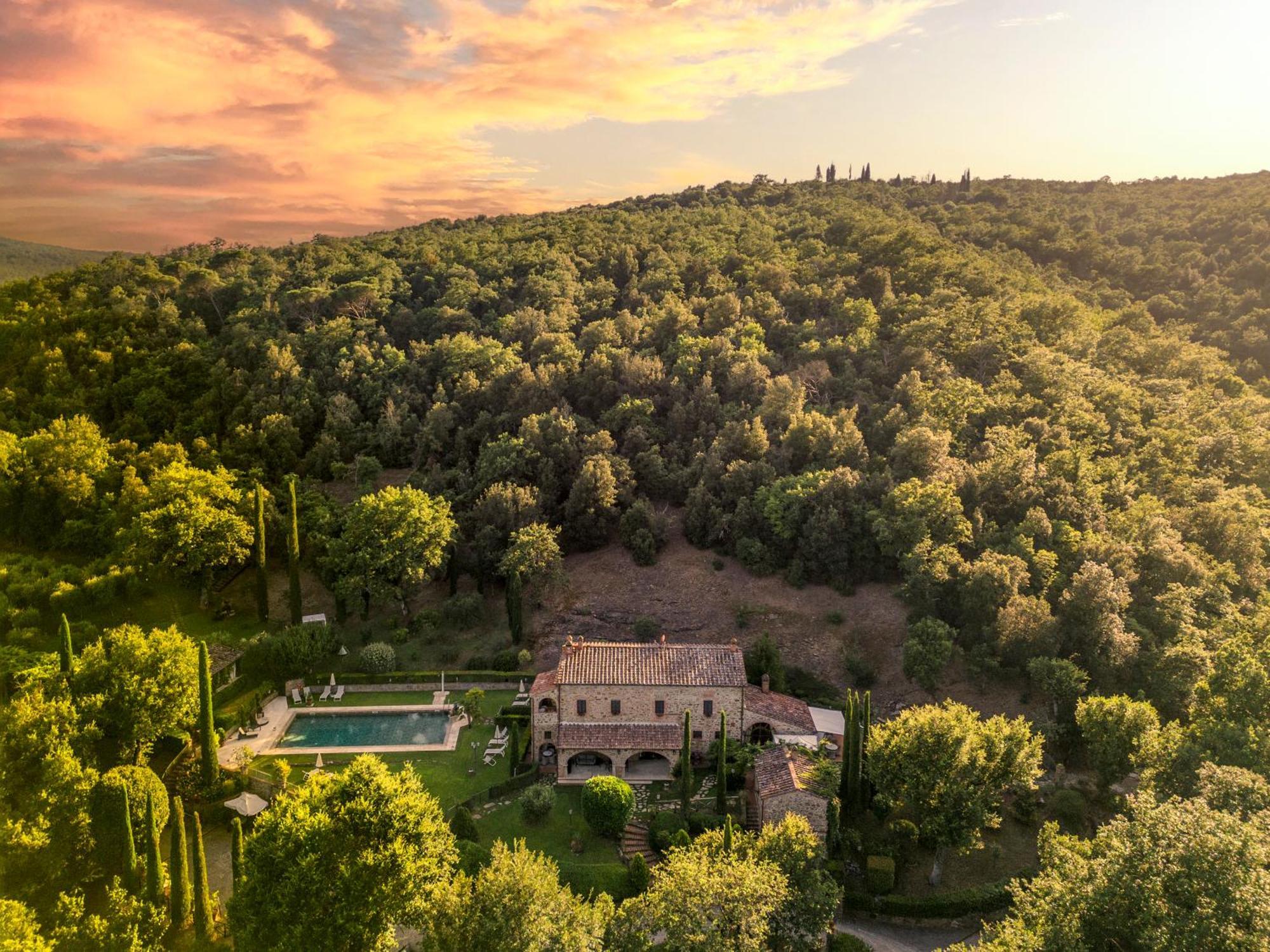 Podere La Casina Country Chic Rigomagno Zewnętrze zdjęcie